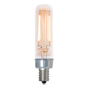 Bulbrite Pack of (4) 2.5 Watt Vintage Edison Dimmable T6 Candelabra (E12) LED Bulbs - 160 Lumens, 2100K, and 90CRI Antique