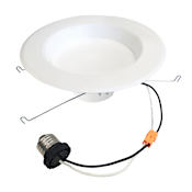 Bulbrite 5" LED Reflector Recessed Trim White / 2700K