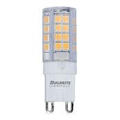 Bulbrite Pack of (2) 4.5 Watt Dimmable T6 G9 LED Bulbs - 400 Lumens, 3000K, and 80CRI Clear