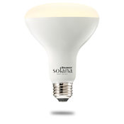 Bulbrite Pack of (2) 8 Watt Dimmable BR30 Medium (E26) LED Bulbs - 650 Lumens, 2200K, and 80CRI Frost