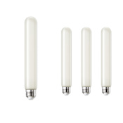 Bulbrite Pack of (4) 5 Watt Dimmable Medium (E26) LED Bulbs- 350 Lumens, 2700K, and 90CRI Frost