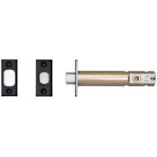 Buster + Punch Tubular Privacy Deadbolt Door Latch Only for 3-3/4" Backset - For Privacy Interior Doors Black