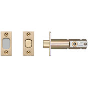 Buster + Punch Tubular Privacy Deadbolt Door Latch Only for 2-3/4" Backset - For Privacy Interior Doors Brass