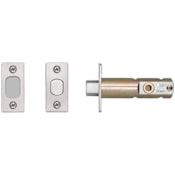 Buster + Punch Tubular Privacy Deadbolt Door Latch Only for 3-3/4" Backset - For Privacy Interior Doors Steel