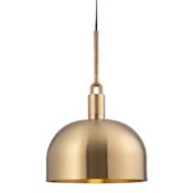Buster + Punch Forked 14" Wide LED Pendant Brass