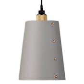 Buster + Punch Cross 9" Wide Suspension Mini Pendant Brass / Stone