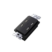Buster + Punch US Electricity 15 Ampere Electrical Outlet Black