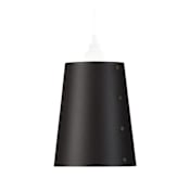 Buster + Punch Hooked 9" W x 11" L Aluminum Lighting Shade Graphite