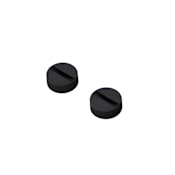 Buster + Punch US Electricity Pair of (2) Screw Caps Black