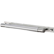 Buster + Punch Cross 12-13/16" Center to Center Luxury Diamond Knurled Modern Industrial Cabinet Bar Handle with Full Backplate Steel