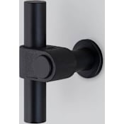 Buster + Punch Cast 5/8 Inch Bar Cabinet Knob Welders Black