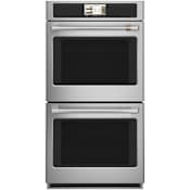 Cafe Professional 30 Inch Wide 10.0 Cu. Ft. Electric Double Oven Stainless Steel