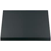 Cafe 600 CFM 36 Inch Wide Wall Mounted Range Hood with QuietBoost and LED Lighting Matte Black