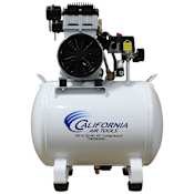 California Air Tools 2 HP 10 Gal Horizontal Steel Tank 125 Max PSI Single-Stage Portable Electric (110 Volt) Reciprocating Air Compressor with Auto Drain N/A