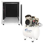 California Air Tools 2 HP 8 Gal 130 Max PSI Single-Stage Portable Electric (110 Volt) Reciprocating Air Compressor with 80% Dryer and Sound Proof Cabinet N/A