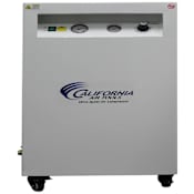 California Air Tools 4 HP 20 Gal 125 Max PSI Single-Stage Portable Electric (230 Volt) Reciprocating Air Compressor with Auto Drain and Sound Proof Cabinet N/A