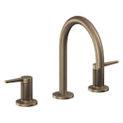 California Faucets D Street 1.2 GPM Widespread Bathroom Faucet Antique Brass Flat