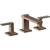 California Faucets Morro Bay 1.2 GPM Widespread Bathroom Faucet Antique Brass Flat
