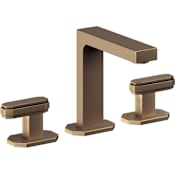 California Faucets Doheny 1.2 GPM Widespread Bathroom Faucet Antique Brass Flat