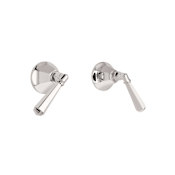 California Faucets Monterey Double Handle Valve Trim Polished Chrome