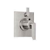 California Faucets Rincon Bay Double Handle Thermostatic Valve Trim Satin Nickel
