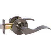 Callan Bennett Passage Door Lever Set Antique Nickel