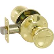 Callan Brayden Passage Door Knob Set Polished Brass