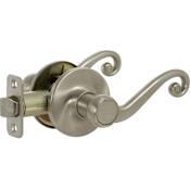 Callan Lexington Privacy Door Lever Set Satin Nickel