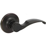 Callan Kendall Single Dummy Door Lever Edged Oil Rubbed Bronze