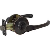 Callan Newport Passage Door Lever Set Edged Oil Rubbed Bronze