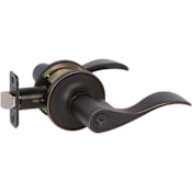 Callan2 Bennett Series Grade 2 Keyed Entry Door Lever Set Edged Oil Rubbed Bronze