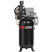 Campbell Hausfeld 7.5 HP 80 Gal 175 Max PSI Two-Stage Stationary Electric (208 Volt 3 Phase) Reciprocating Air Compressor N/A