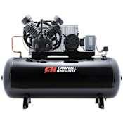 Campbell Hausfeld 10 HP 120 Gal 175 Max PSI Two-Stage Stationary Electric (208 Volt 3 Phase) Reciprocating Air Compressor with Starter N/A