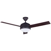 Canarm Calibre Single Light 3 Blade Hanging Indoor Ceiling Fan Oil Rubbed Bronze
