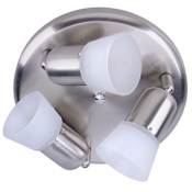 Canarm Omni 3 Light 5" Wide Accent Light or Wall Sconce Brushed Pewter