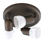 Canarm Jasper 3 Light 10" Wide Accent Light or Wall Sconce Oil Rubbed Bronze