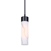 Canarm KRISTELLA 5" Wide Mini Pendant Black