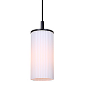 Canarm KINSLEA 5" Wide Mini Pendant Matte Black