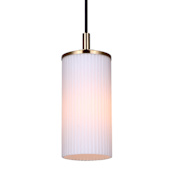 Canarm KINSLEA 5" Wide Mini Pendant Gold