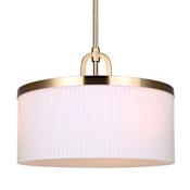 Canarm KINSLEA 3 Light 14" Wide Pendant Gold