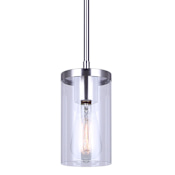 Canarm Britton 5" Wide Mini Pendant Brushed Nickel