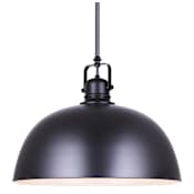 Canarm Polo 16" Wide Pendant Black