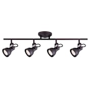 Canarm Polo 4 Light 29" Wide Fixed Rail - Ceiling or Wall Mount Oil Rubbed Bronze