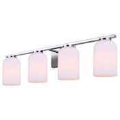 Canarm Bram 4 Light 29" Wide Vanity Light Brushed Nickel