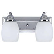 Canarm Griffin 2 Light 14" Wide Bathroom Vanity Light Chrome