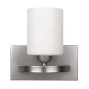 Canarm Hampton Single Light 8-1/4" Wide Bathroom Sconce Brushed Pewter