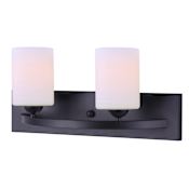 Canarm Hampton 2 Light 18" Wide Vanity Light Black