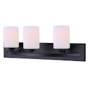 Canarm Hampton 3 Light 24" Wide Vanity Light Black