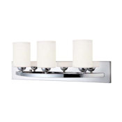 Canarm Hampton 3 Light 24" Wide Bathroom Vanity Light Chrome