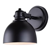 Canarm Polo Bathroom Sconce Black